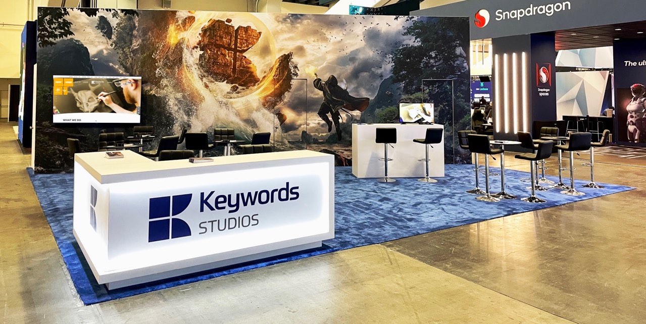 GDC Keywords Studios Booth